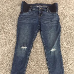 Target - Maternity ankle jeans